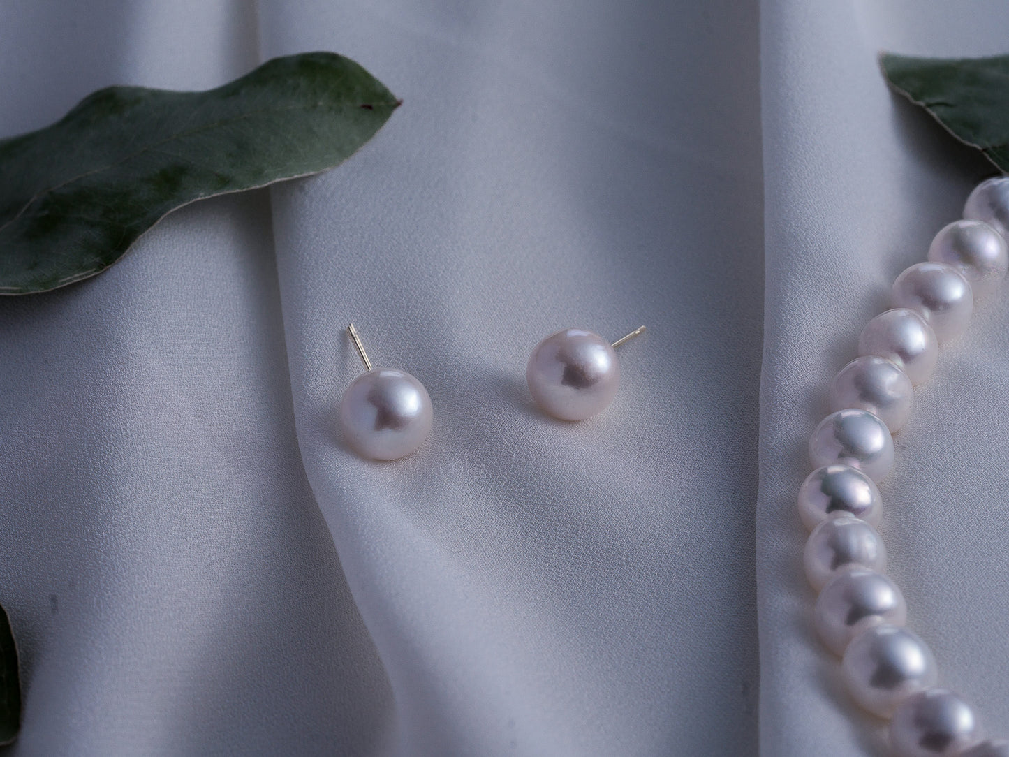 Elegant Large Pearl Jewellery Set