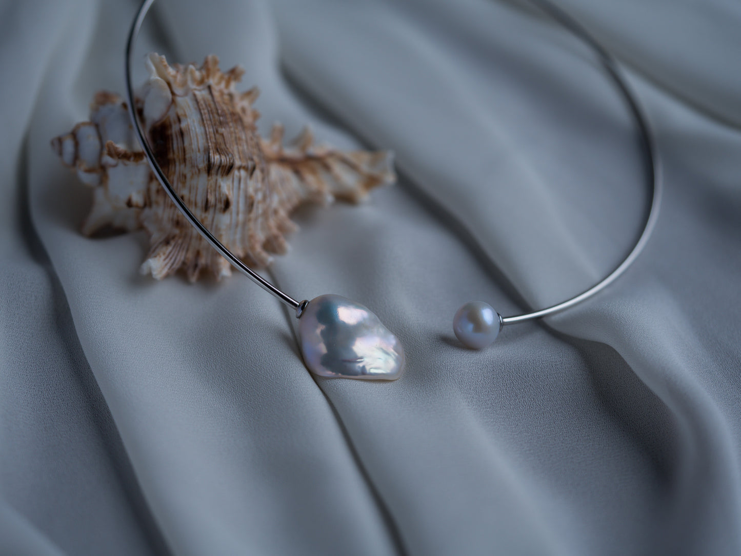 Premium Unique Baroque Pearl Collar