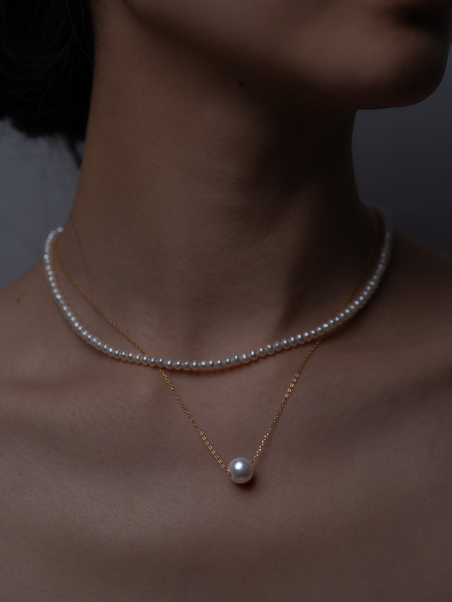 Versatile 4mm Pearl Necklace