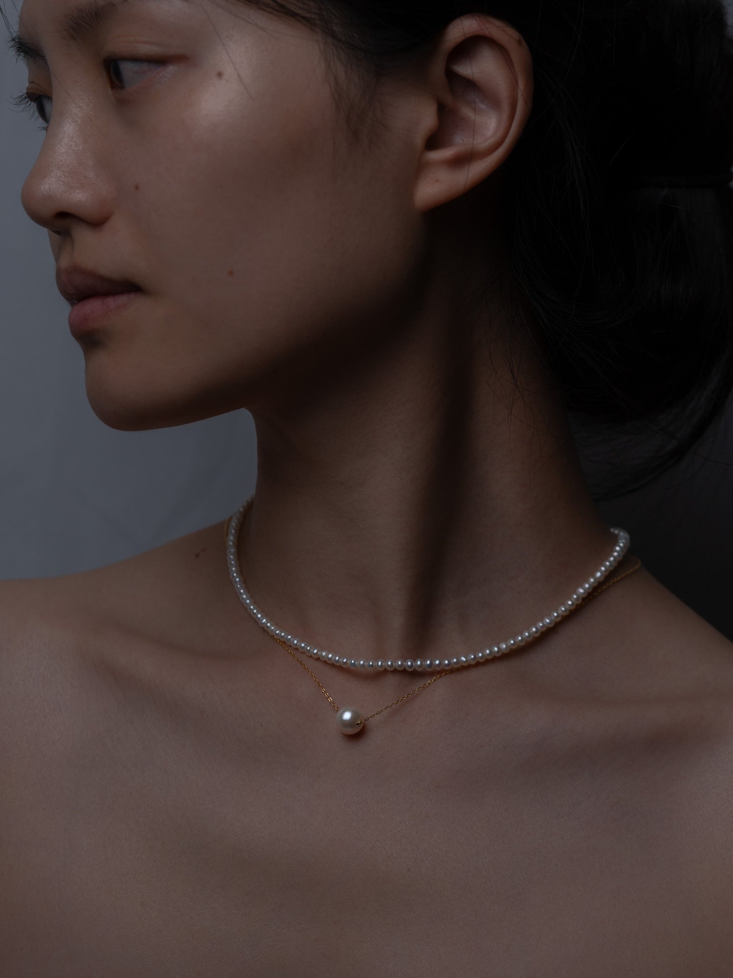 Versatile 4mm Pearl Necklace