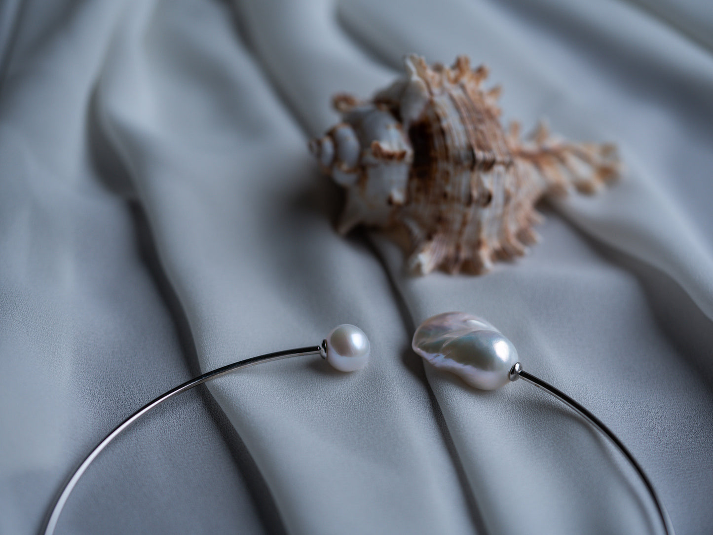 Premium Unique Baroque Pearl Collar