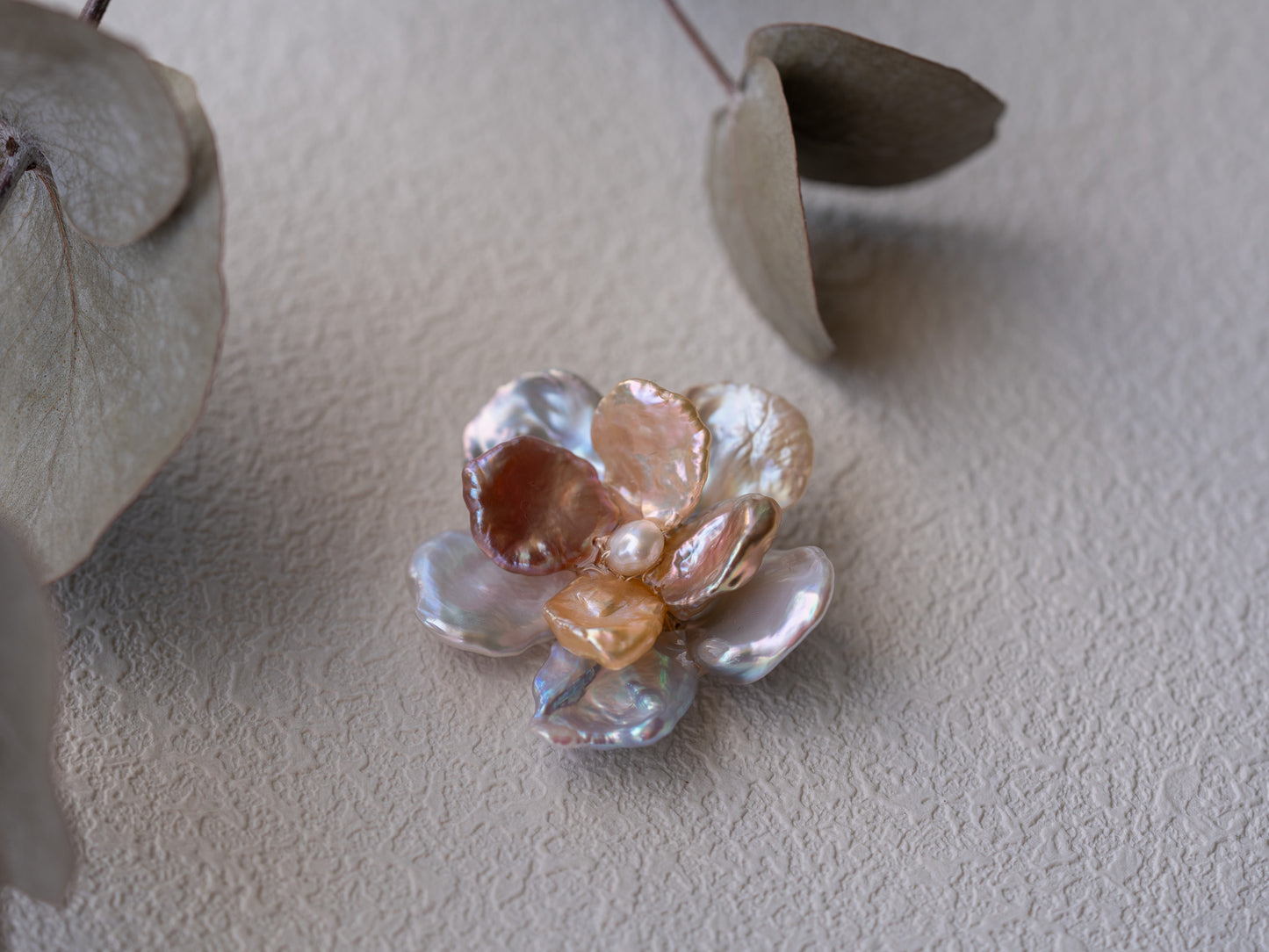 Pearl Petals flower Pendants