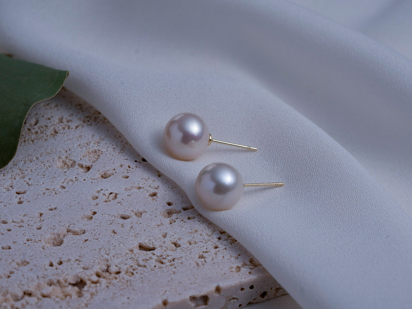 12mm Large Pearl Earrings