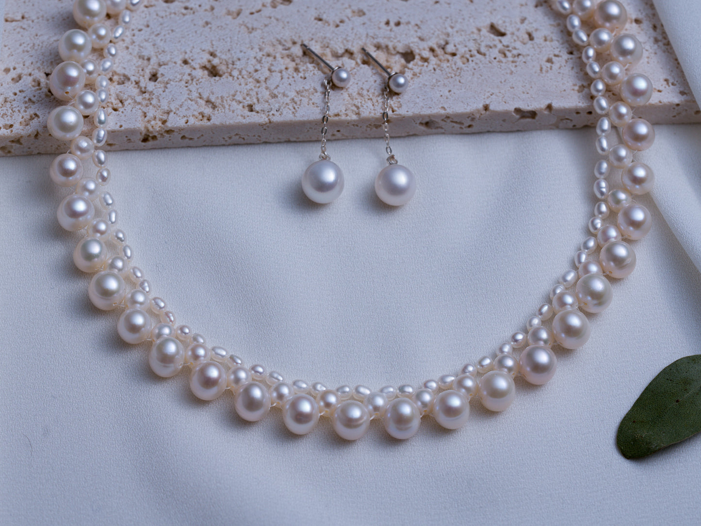 Graduated Pearl Jewellery Set