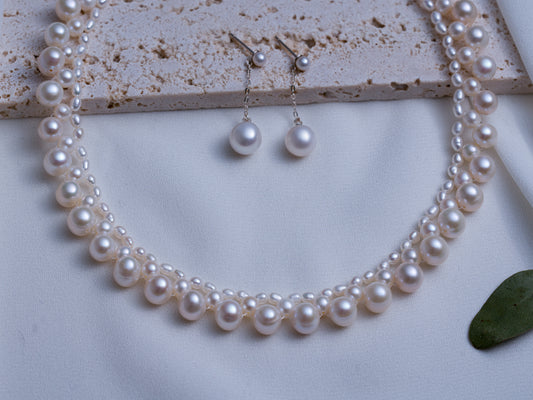 Graduated Pearl Jewellery Set