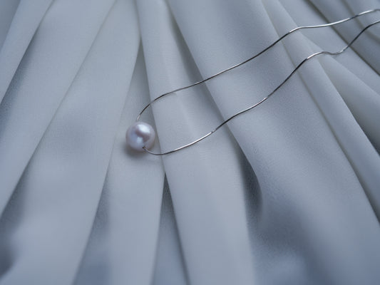 Sterling Silver 12mm AAA Pearl Necklace