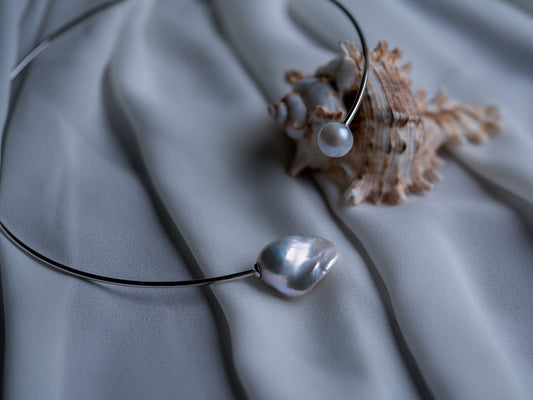 Premium Unique Baroque Pearl Collar