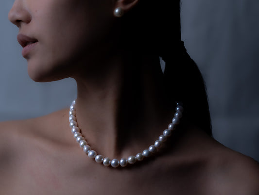 10mm Large Pearl Necklace
