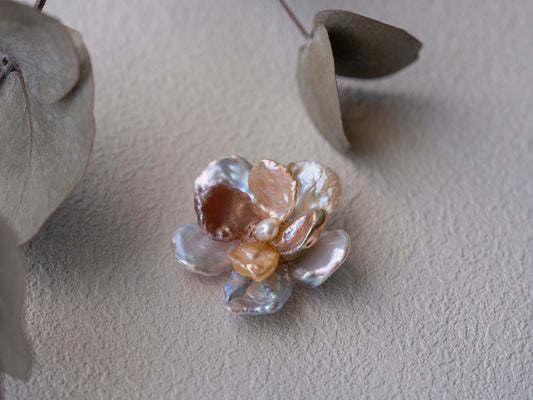 Pearl Petals flower Pendants